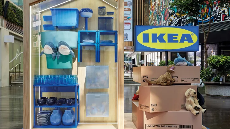 IKEA Pop Up store at K11 Art Mall, Hong Kong